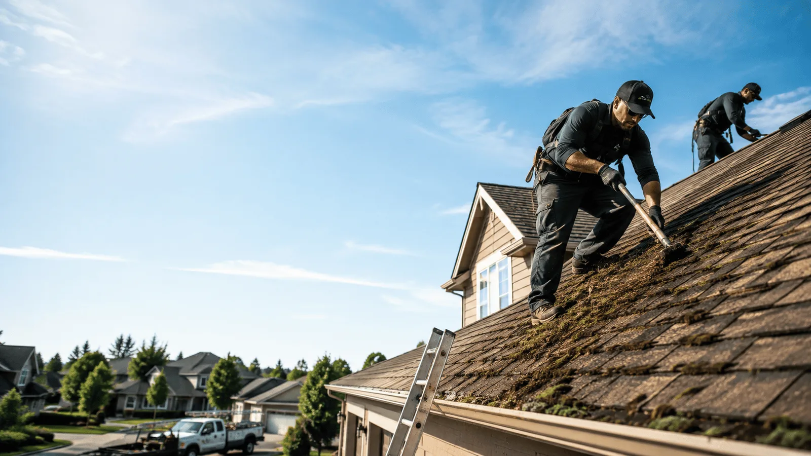 Roof Moss Removal in Parker, CO near me